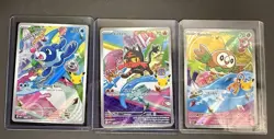 Pokemon Alola: Rowlet, Litten, Popplio TCG First Partner Illustration Series 1 - Image 1
