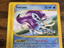 Pokemon Wotc Black Star Promo # 53 Suicune,,Not Played,, - Image 2
