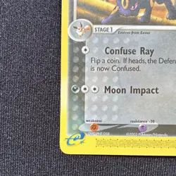 Pokemon TCG Umbreon 24/100 Rare EX Sandstorm 2003 80 HP Regular - Image 5