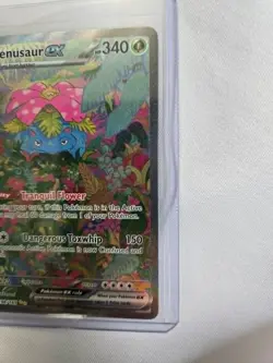 Pokemon Venusaur ex 198/165 SV: Scarlet & Violet 151 Holo SIR Special RARE! - Image 3