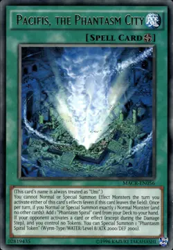 Pacifis, The Phantasm City - Rare MACR-EN056 - LP - YuGiOh - Image 1
