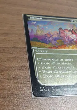 MTG Farewell Etched Foil Kamigawa NEO English NM Playset - Image 5