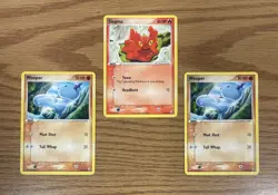 Pokemon EX Unseen Forces Card Wooper Slugma Uncommon TCG NM Mid Era Cards NM - Image 2