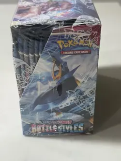 Pokemon Battle Styles Booster Box Minor Damage Ships Same Day - Image 3
