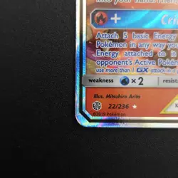 TCG POKEMON CHARIZARD & BRAIXEN GX TAG TEAM FULL ART HOLO 22/236 - Image 4