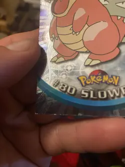 Pokemon Topps #80 Slowbro Holo Foil Blue Logo - Image 5