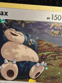 Pokemon TCG Snorlax 140/202 Cosmos Holo Swirl Promo! LP Small Swirl - Image 3