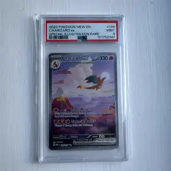 Pokemon TCG Charizard ex 199/165 Scarlet & Violet 151 PSA 9 - Image 3