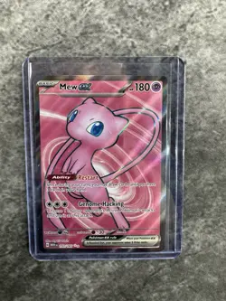 Pokemon Mew ex 193/165 Full Art Scarlet & Violet 151 English MINT - Image 1