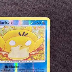 POKEMON Psyduck - 2009 Platinum 87/127 - Reverse Holo - Light Play - Image 3