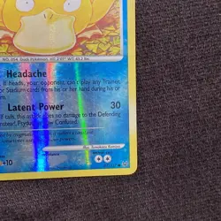 POKEMON Psyduck - 2009 Platinum 87/127 - Reverse Holo - Light Play - Image 4