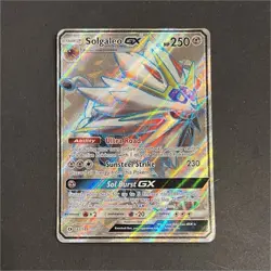 Pokemon Solgaleo GX 143/149 Full Art Sun & Moon MP - Image 1