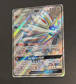 Pokemon Solgaleo GX 143/149 Full Art Sun & Moon MP - Image 3