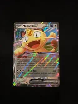 2026 Pokemon Perfect Order - Meowth ex 062/088 Holo *Pack Fresh* - Image 1