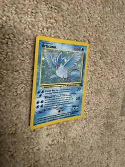 Articuno 02/62 - Fossil Pokemon TCG Unlimited Holo MP - Image 3