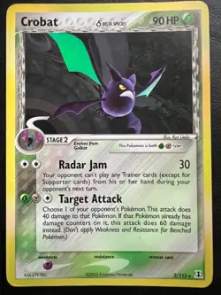 Pokemon Crobat Delta Species Holo - EX Delta Species - 2/113 - Image 1