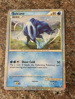 Pokemon TCG Suicune HGSS21 2010 Fall Collector's Tin Black Star Promo Holo NM - Image 1