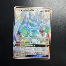Pokemon TCG Zygarde GX SV65/SV94 Shiny Holo Rare Hidden Fates Shiny Vault - Image 1