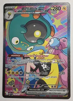 Pokemon Ascended Heroes Ionos Bellibolt ex 279/217 Special Illustration Rare SIR - Image 1