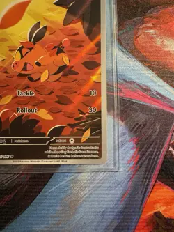 Tepig 096/086 SV: White Flare Illustration Rare Full Art Holo Pokemon TCG - Image 4