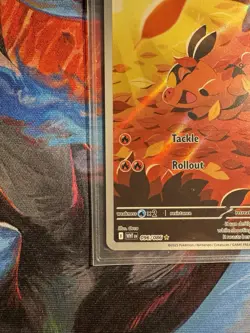 Tepig 096/086 SV: White Flare Illustration Rare Full Art Holo Pokemon TCG - Image 5