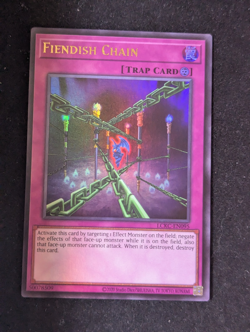 Fiendish Chain LCKC-EN095 Unlimited Ultra Rare Near Mint FREE SHIPPING! - Image 1