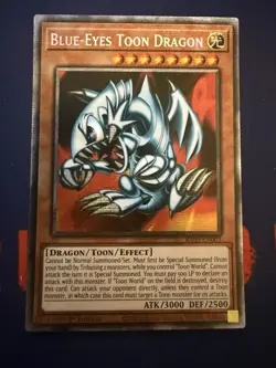 Yugioh! 1x Blue-Eyes Toon Dragon RA05-EN003 Starlight Rare 1st Ed NM - Image 1