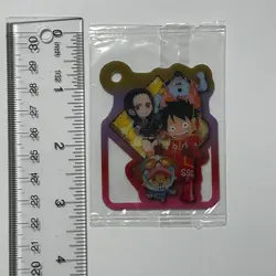 S6281 Nico Robin Luffy Japanese One Piece Gummy Tag Card SEALED 2.5" A22 - Image 2