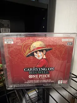 One Piece OP13 OP-13 TCG Carrying On His Will Booster Box English SEALED - Image 1