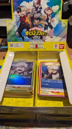 Union Arena My Hero Academia Vol.2 Bulk,SR,R 1 Star Japanisch - Image 1