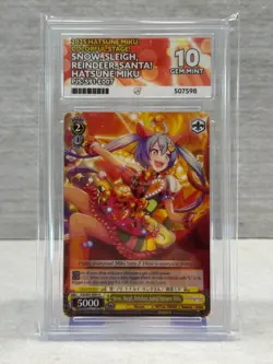Snow, Sleigh, Reindeer, Santa! PJS/S91-E007 HATSUNE MIKU COLORFUL STAGE - ACE 10 - Image 1