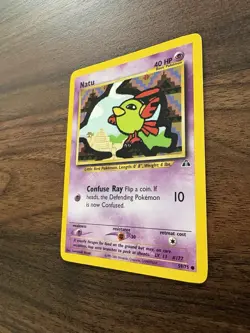 Natu - 59/75 - Common Pokemon Card - Neo Discovery 2001 WOTC NM - Image 4