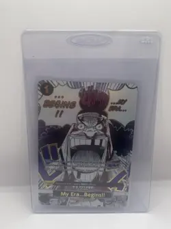 One Piece CCG My Era...Begins!! Blackbeard manga Event Card OP09-096 Rare AltArt - Image 1