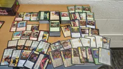 2001/2002 Harry Potter WOTC TCG Huge Lot 400 Cards 14 Holos 33 Non Holo RARE LP - Image 1