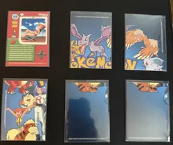 1999 Topps Pokemon TV Animation 6 Card Lot TV 3,6,7,8, 11 - Multiple Holos - Image 2