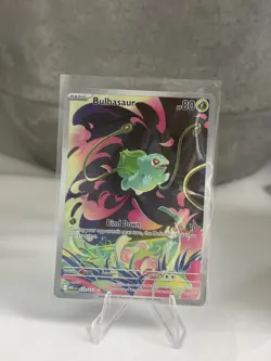 Bulbasaur Mega Evolution Pokemon Card 133/132 NM - Image 1