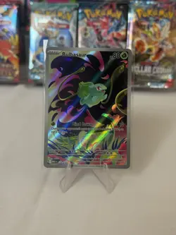 Bulbasaur Mega Evolution Pokemon Card 133/132 NM - Image 2