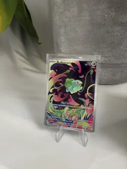 Bulbasaur Mega Evolution Pokemon Card 133/132 NM - Image 4