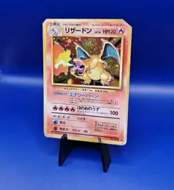 Charizard No. 006 Holo Rare Base Set Japanese Pokemon Card Pocket Monster 1997 - Image 2