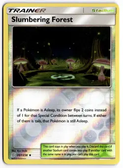 Pokemon TCG Sea of Nothingness 99/111 SM Crimson Invasion Uncommon Reverse Holo - Image 1