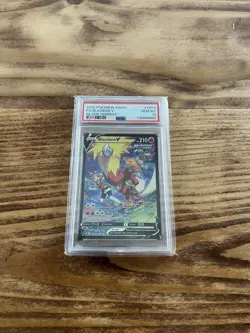 Pokemon Blaziken V Ultra Rare Full Art Holo TG14/TG30 Silver Tempest 210 HP Card - Image 1