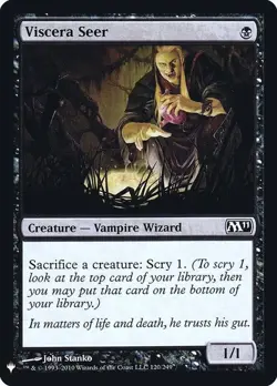 Viscera Seer MYSTERY BOOSTER FOIL The List Reprint NM Near Mint - Image 1