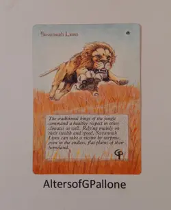 Savannah Lion magic the gathering - Image 1