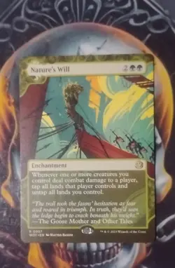 Nature's Will Wilds of Eldraine: Enchanting Tales Regular - Image 1