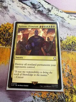 Ruinous Ultimatum Fallout MTG - Image 1
