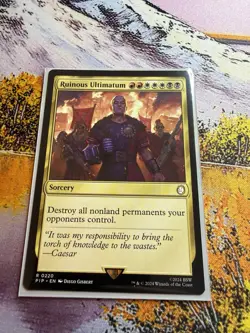 Ruinous Ultimatum Fallout MTG - Image 5