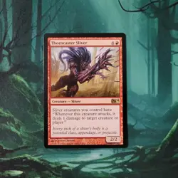 MTG Magic 2014 - Thorncaster Sliver - Rare - LP - Image 1