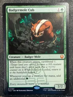 Badgermole Cub - Avatar: The Last Airbender (MTG) - Image 1