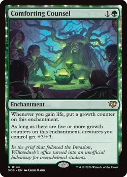 NM Comforting Counsel, MTG, Secrets of Strixhaven, Magic the Gathering, 143 - Image 1