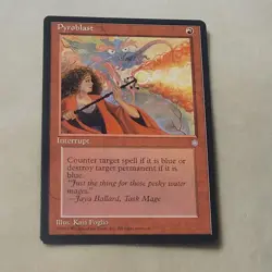 Pyroblast Ice Age Regular Lightly Played Magic The Gathering MTG - Image 1